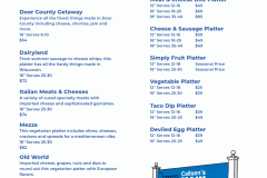 Front Page Menu